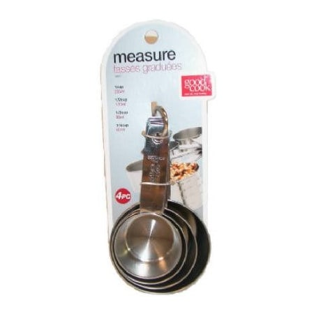 Bradshaw 4PC SS Meas Cup Set 19850